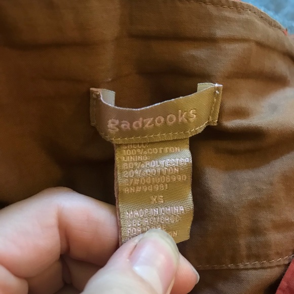 (Must bundle) - Gadzooks-  Boho cotton skirt with tulle - Picture 6 of 8